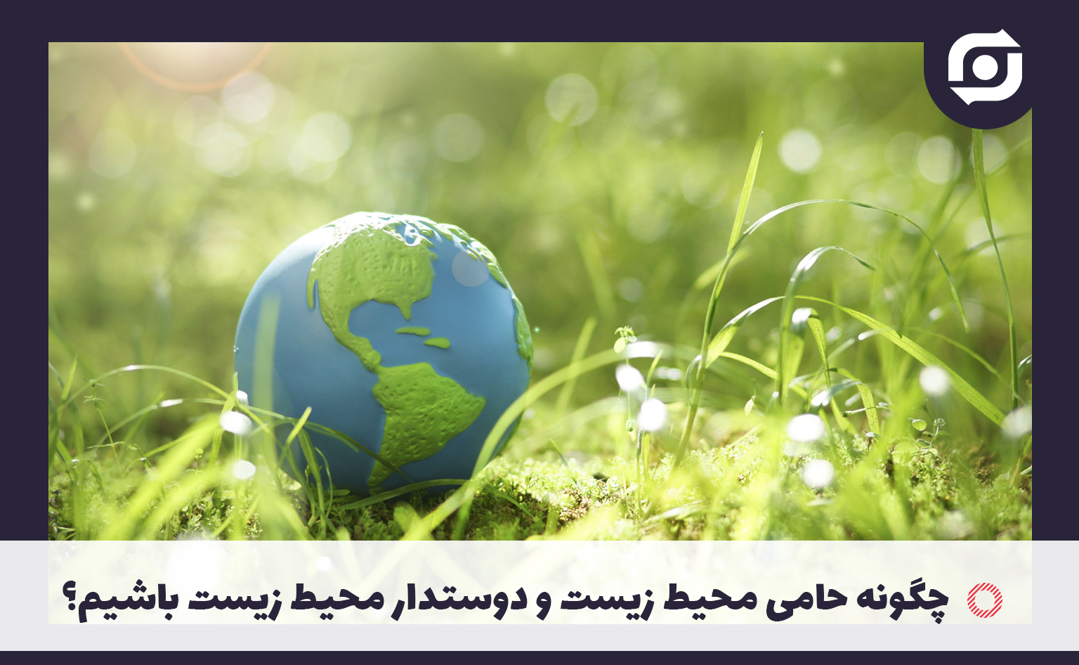 چگونه دوستدار محیط زیست و حامی محیط زیست باشیم؟