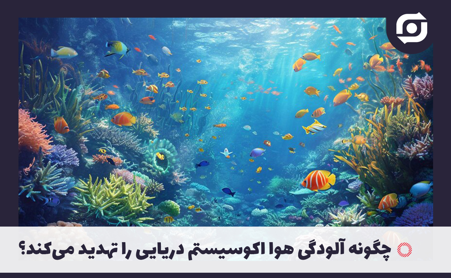 چگونه آلودگی هوا اکوسیستم دریایی را تهدید می&zwnj;کند؟